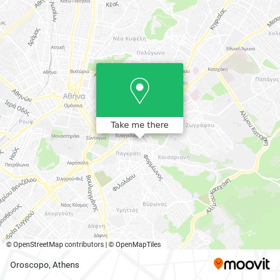Oroscopo map