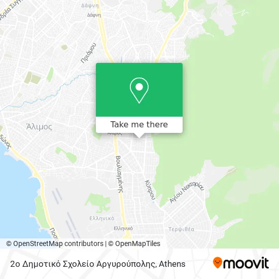 2ο Δημοτικό Σχολείο Αργυρούπολης map