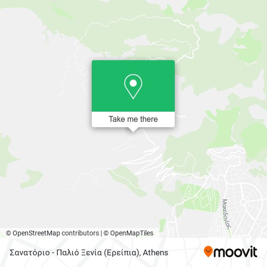 Σανατόριο - Παλιό Ξενία (Ερείπια) map