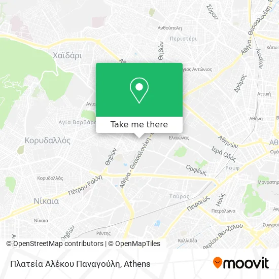 Πλατεία Αλέκου Παναγούλη map