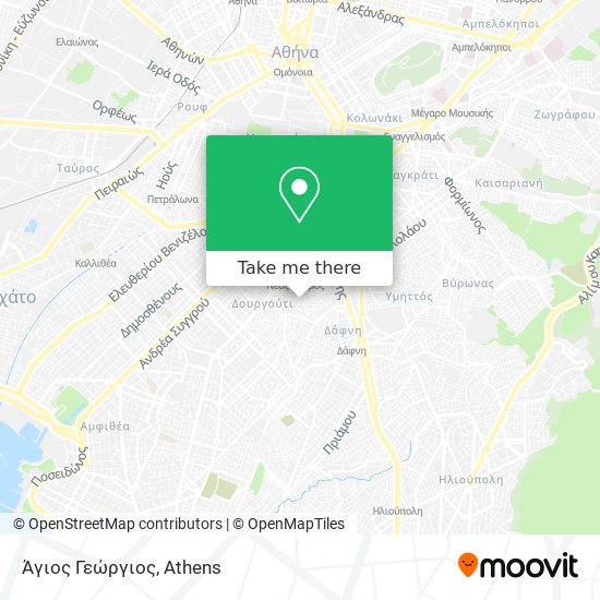 Άγιος Γεώργιος map
