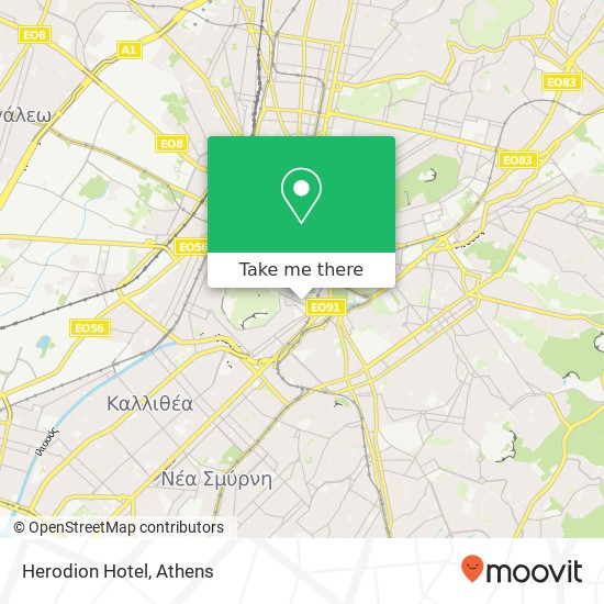 Herodion Hotel map