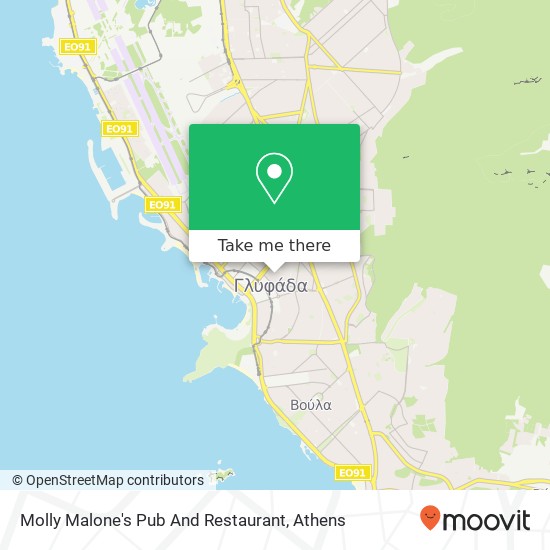 Molly Malone's Pub And Restaurant map