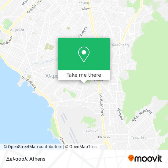 Δελασαλ map