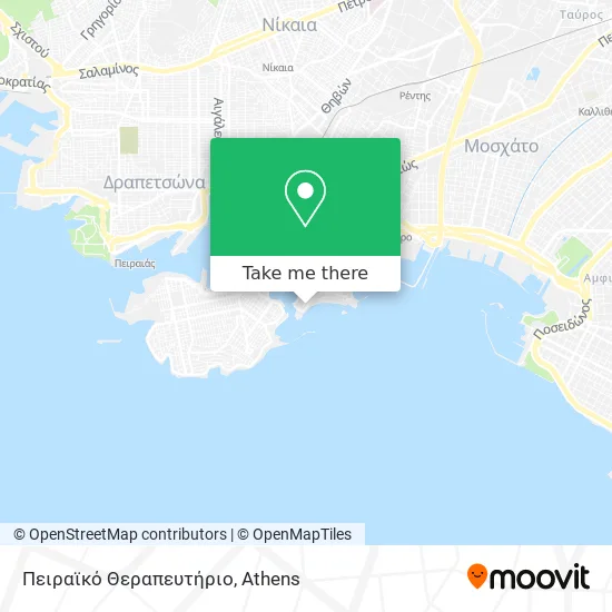 Πειραϊκό Θεραπευτήριο map