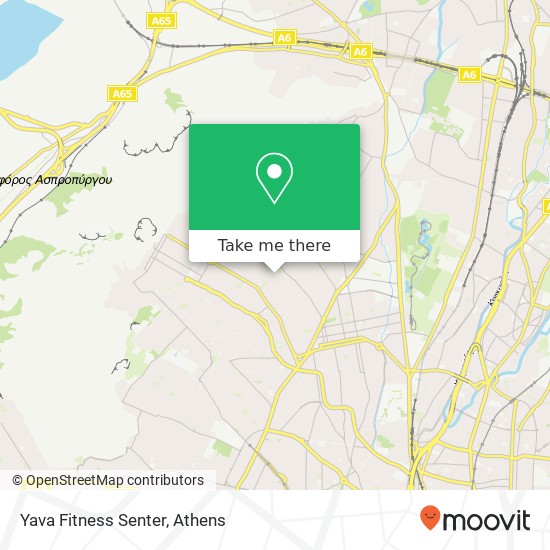 Yava Fitness Senter map