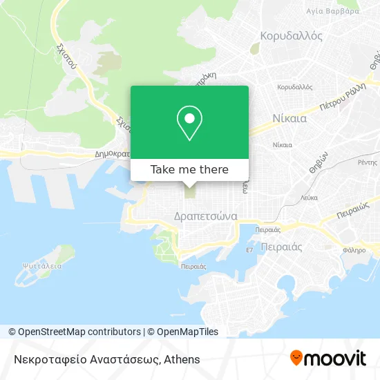 Νεκροταφείο Αναστάσεως map