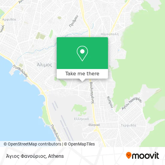 Άγιος Φανούριος map