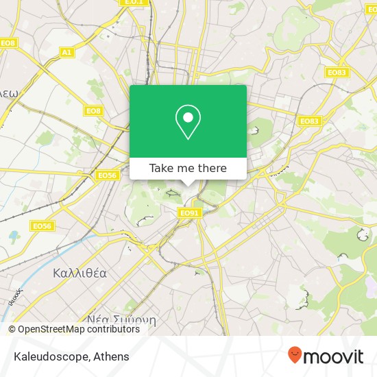 Kaleudoscope map