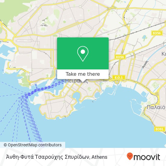 Άνθη-Φυτά Τσαρούχης Σπυρίδων map