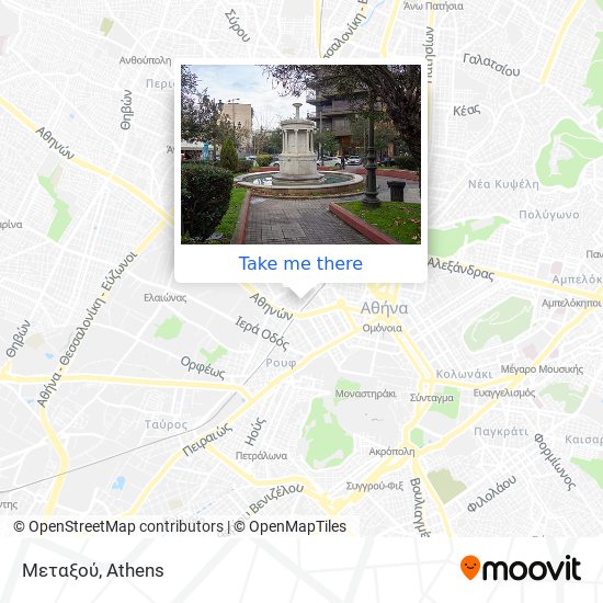 Μεταξού map