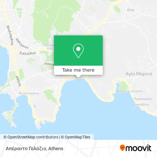 Απέραντο Γαλάζιο map