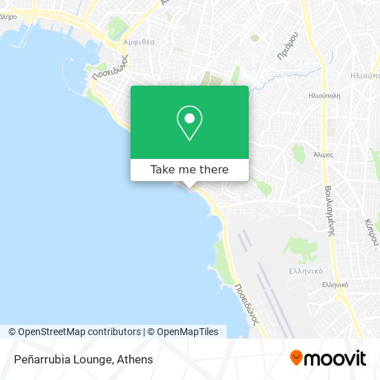 Peñarrubia Lounge map