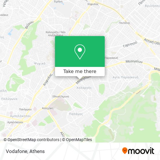 Vodafone map