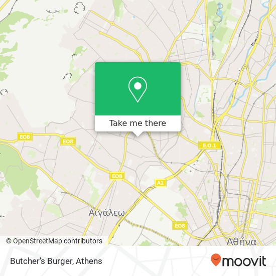 Butcher's Burger map