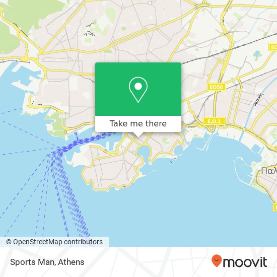 Sports Man map