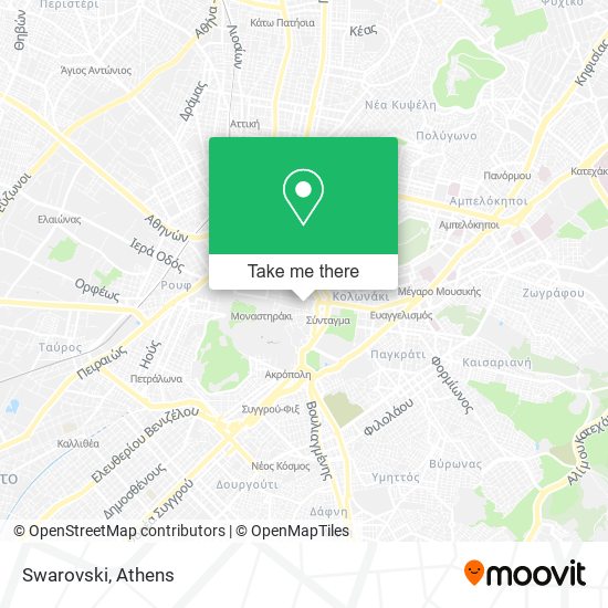 Swarovski map
