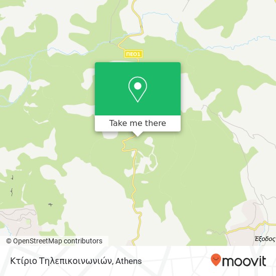 Κτίριο Τηλεπικοινωνιών map