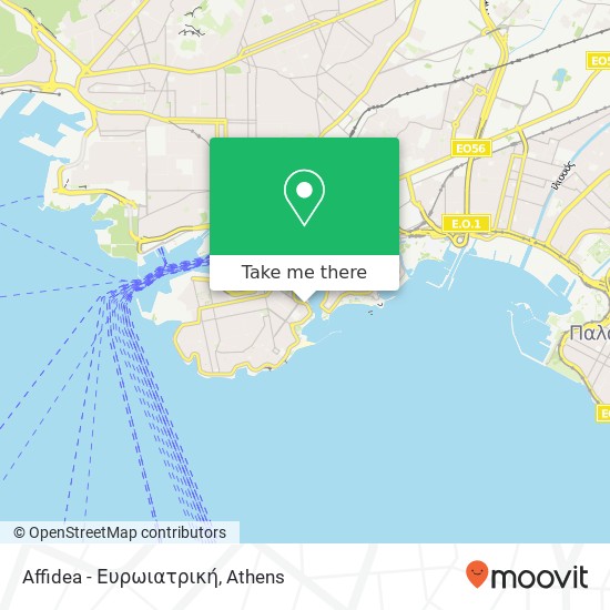 Affidea - Ευρωιατρική map