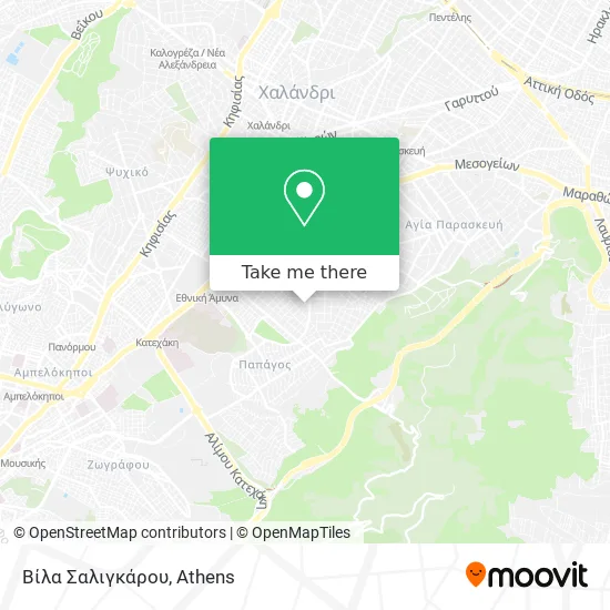 Βίλα Σαλιγκάρου map