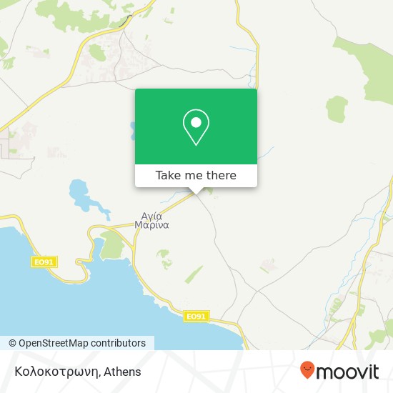 Κολοκοτρωνη map