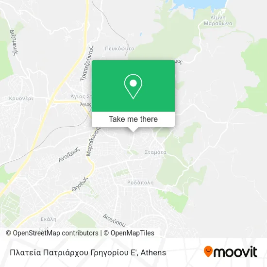 Πλατεία Πατριάρχου Γρηγορίου Ε' map