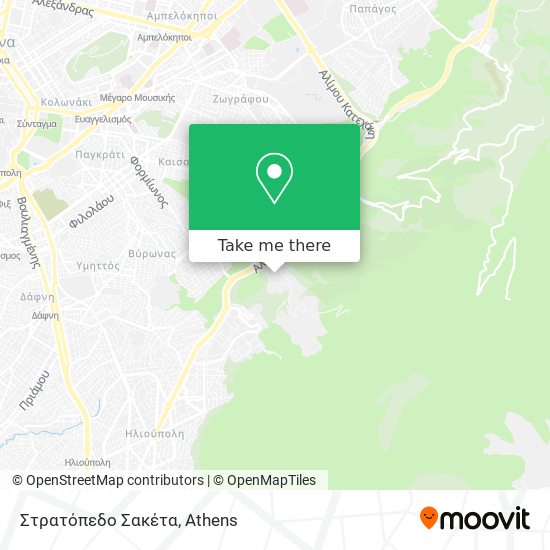 Στρατόπεδο Σακέτα map