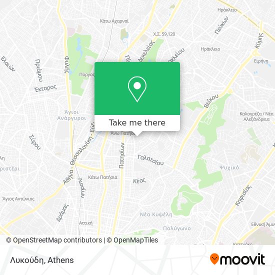 Λυκούδη map