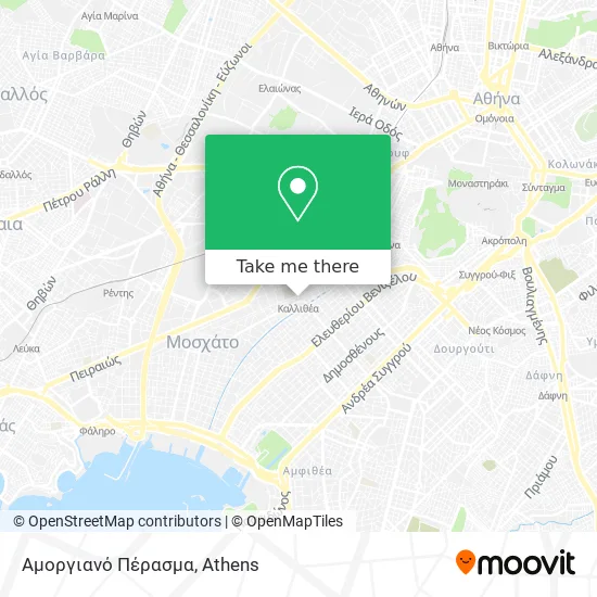 Αμοργιανό Πέρασμα map