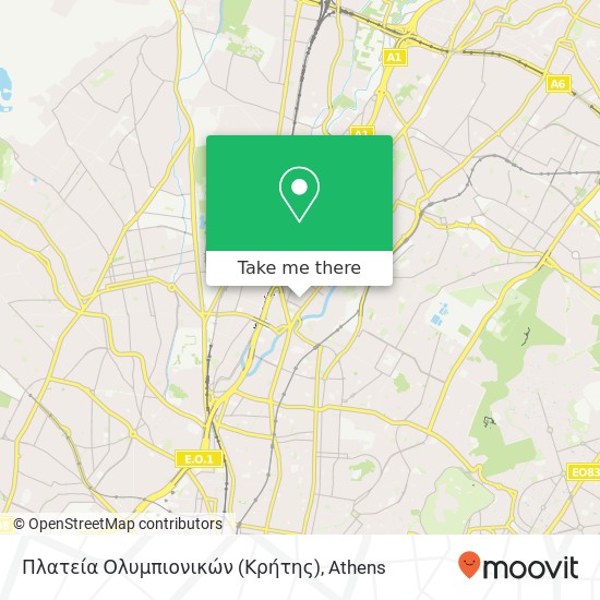 Πλατεία Ολυμπιονικών (Κρήτης) map