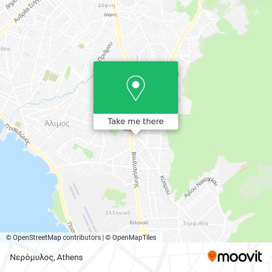 Νερόμυλος map
