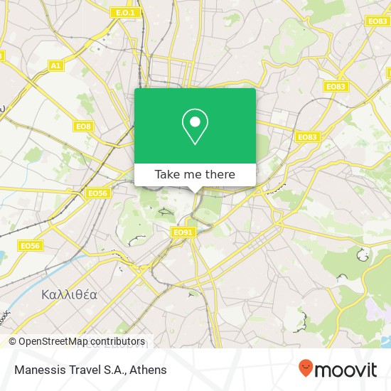 Manessis Travel S.A. map