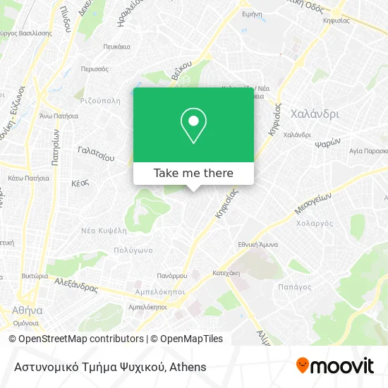 Αστυνομικό Τμήμα Ψυχικού map