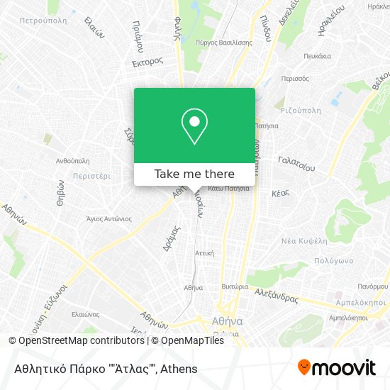 Αθλητικό Πάρκο ""Άτλας"" map