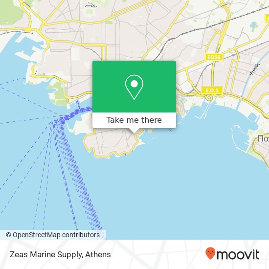 Zeas Marine Supply map