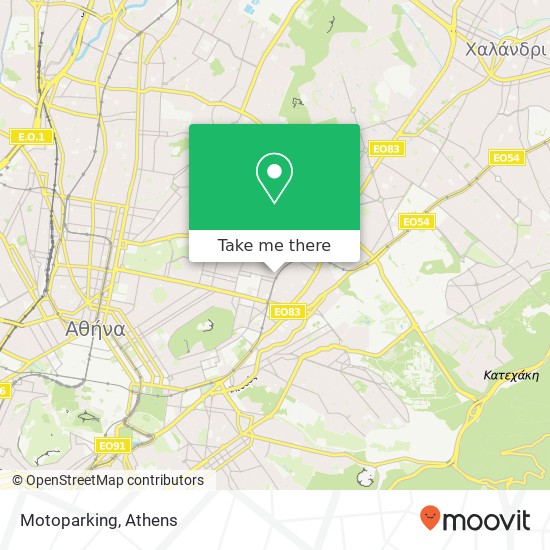 Motoparking map