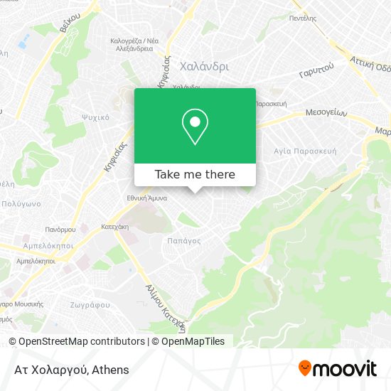Ατ Χολαργού map