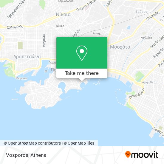 Vosporos map