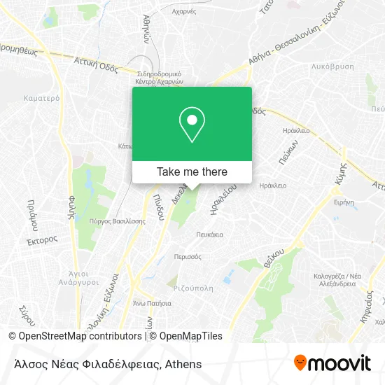 Άλσος Νέας Φιλαδέλφειας map