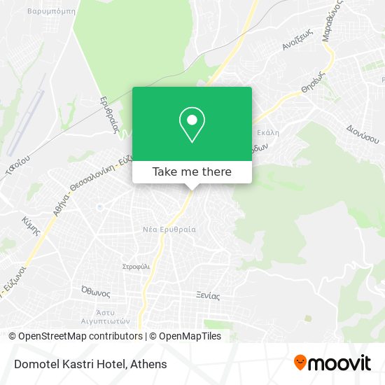 Domotel Kastri Hotel map