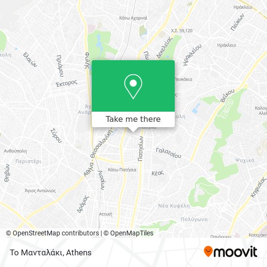 Το Μανταλάκι map