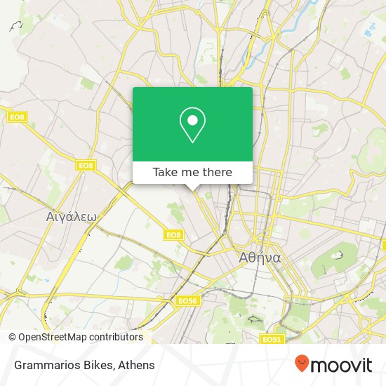 Grammarios Bikes map