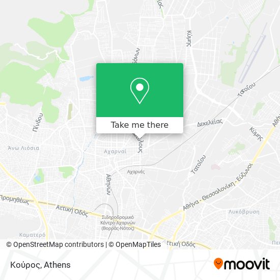 Κούρος map
