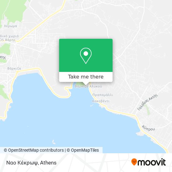 Ναο Κέκρωψ map