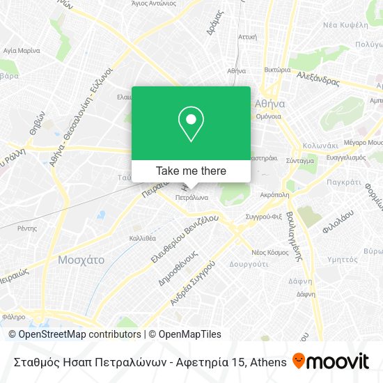 Σταθμός Ησαπ Πετραλώνων - Αφετηρία 15 map