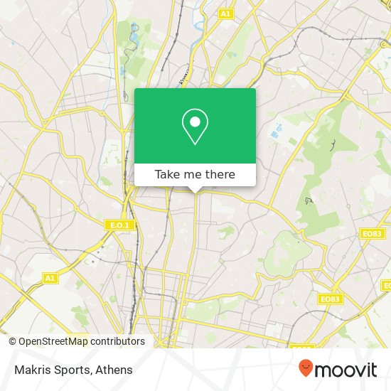 Makris Sports map