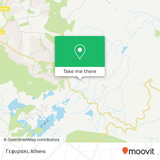 Γεφυρακι map