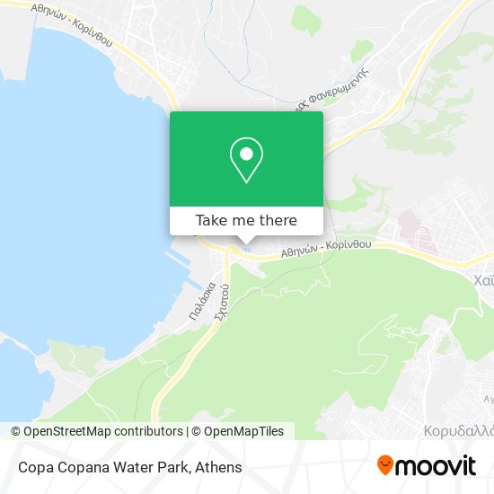 Copa Copana Water Park map