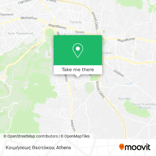 Κοιμήσεως Θεοτόκου map