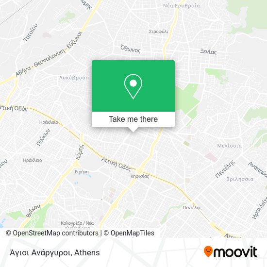 Άγιοι Ανάργυροι map